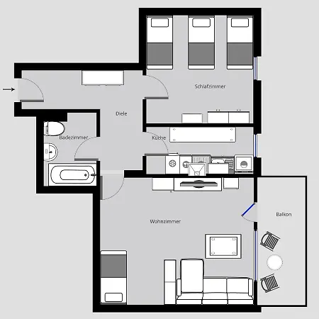 Apartment Cozy In Lippstadt